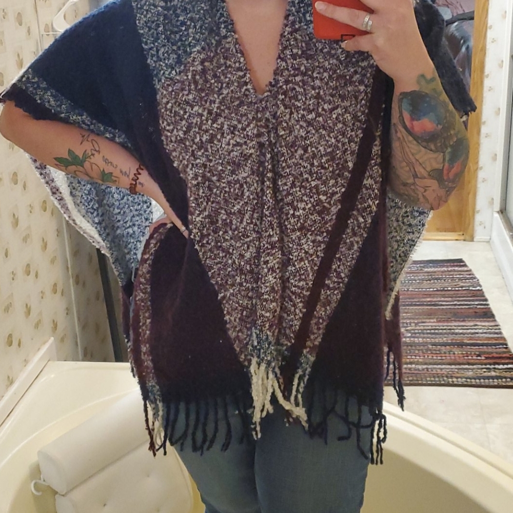 Cozy fall shaw!